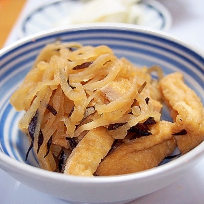 切干大根とひじきの煮物